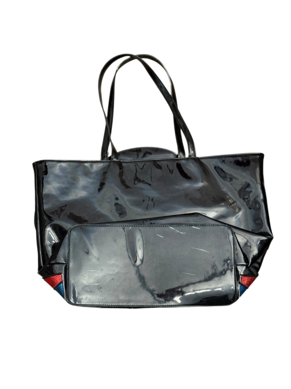 Disney Danielle Nicole Snow White Oversized Patent Tote Bag Rare Limited Edition - Picture 3 of 8